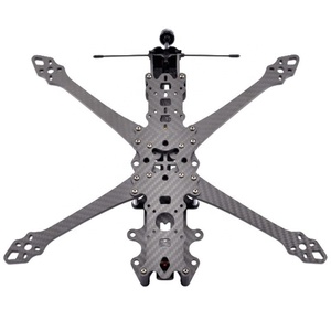 Đầy đủ 3K sợi carbon FPV drone Quad Quadcopter khung với 4mm/ 5mm/6mm Độ dày cánh tay - Product Image 1