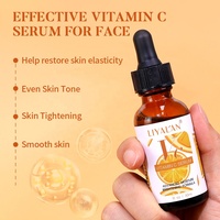 Sérum Antioxydant Éclaircissant à la Vitamine C et à l'Acide Ferulique, Acide Hyaluronique pour un Visage Éclatant (Marque Blanche)