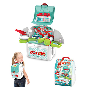 Sac à dos de jeu d'imitation amusant pour enfants : Maquillage, Outils de Docteur, Ustensiles de Cuisine - Ensemble de Jouets - Product Image 4