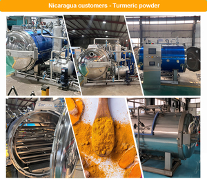Automatisch Kurkuma Poeder/Chili Poeder Stoom Batch Sterilisatie Systeem - Product Image 3