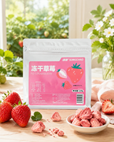 Voedselveilige gedroogde snackverpakking PET/VMPET/PE zak met ritssluiting, stabiele brede staande bodem, anti-oxidatie, UV-bestendig