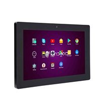 Tablet A133 1GB Android 10.0, dapat disesuaikan dipasang di dinding Tab Pc POE Power NFC RFID OEM 10 inci Android Custom Tablet dengan RJ45 HD MI Port