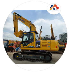 Excavadora Komatsu PC220-8 Importada de Japón, Segunda Mano, Pocas Horas de Trabajo, Maquinaria de Excavación Usada, Motor de Bomba - Product Image 1