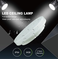 Plafonnier commercial populaire Led IP54 plafonnier 3 CCT 3 lampe à changement de puissance lumière intelligente Installation et fonctionnement faciles