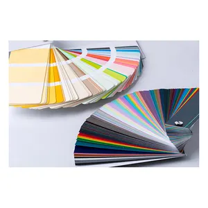 Japanese wholesale printing service color card book for samples