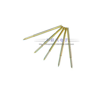 Sonda de Prueba Chapada en Oro PA100 B1 con Punta Recta de 1.36mm y Pin de Resorte para ICT - Product Image 1