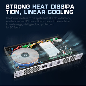 Malon sản xuất chuyên nghiệp khuếch đại công suất 1U lớp AB khuếch đại công suất <span class=keywords><strong>ap300</strong></span> 1000W khuếch đại âm thanh nổi - Product Image 4