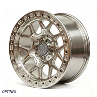 Jantes forgées True Beadlock 16 17 18 19 20 21 22 pouces 5x150 6x139.7 5x127 5x120 pour Rubicon Bronco Wrangler Prado Pajero