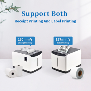 Xprinter XP-Q371U High Speed Printing Impresora De Etiquetas Adhesivas <b>Shipping</b> <b>Label</b> <b>Printer</b> Black and White Bluetoot h <b>Printer</b> - Product Image 2