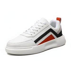 รองเท้าผ้าใบลำลองสำหรับผู้ชายซีเมนต์สีขาวสำหรับฟิตเนสเดิน - Product Image 1