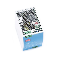 Alimentation électrique à découpage sur rail DIN NDR-480-48 Mean Well 480W 48V 10A, PFC actif, simple, efficacité de 95% pour l'automatisation industrielle