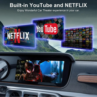 Boîtier Android 14 portable 3-en-1 CarPlay AI, adaptateur USB Android Auto 4G 32G, garantie 1 an pour YouTube Netflix, fonctionnement automatique