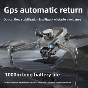 Dron GPS U33 sin Escobillas con Evitación de Obstáculos por Infrarrojos, Fotografía Aérea con Tres Lentes, Quadcopter con Control Remoto para Principiantes - Product Image 5