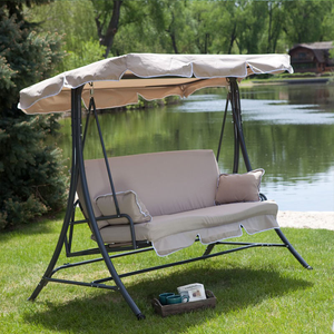 New Style Aluminum Hanging CHAIR <b>Patio</b> <b>Swings</b> Bed Chair Outdoor Garden Furniture <b>Swing</b> - Product Image 1