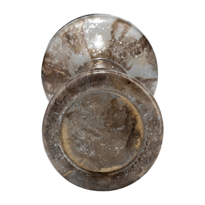 Stacked Sphere Taper Candle Holder <b>Glass</b> <b>Candlestick</b> For Table Centerpiece Console Mantel Decor - Product Image 5