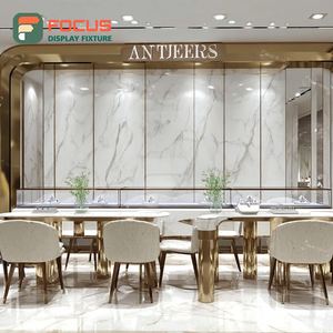 Vitrina de Joyería Personalizada para Centro Comercial, Panel de Vidrio Templado, Vitrina para Tienda de Joyería - Product Image 5