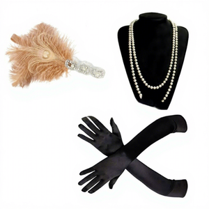 Bandeau pour <span class=keywords><strong>femme</strong></span> en plumes noires vintage indiennes, style rétro, paon, spectacle de scène, masque, défilé de mode, <span class=keywords><strong>coiffe</strong></span> - Product Image 3