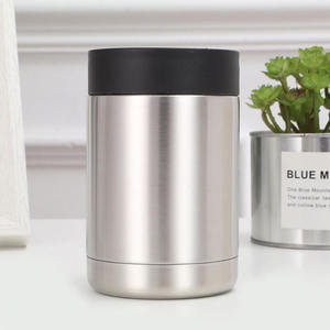 Commercio all'ingrosso Logo Personalizzato 12oz 16oz Doppia <span class=keywords><strong>Parete</strong></span> In Acciaio Inox Bottiglia di Birra Ghiaccio Può Dispositivo di Raffreddamento Titolare - Product Image 2