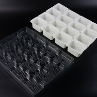 Plateau de semis de plantes de pépinière 16 cavités personnalisé plateau de multiplication de semences hydroponique plateaux de culture de semis en plastique