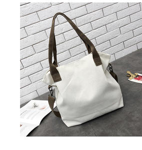 Borsa da <span class=keywords><strong>donna</strong></span> multifunzione in tela con tracolla a tracolla a tracolla con borsetta Multistyle - Product Image 5