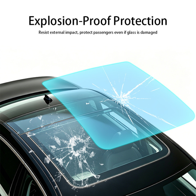8.5mil Thickened Skylight PPF IR Heat Rejection  99% UV Rejection Anti Explosion  for Car Roof Film