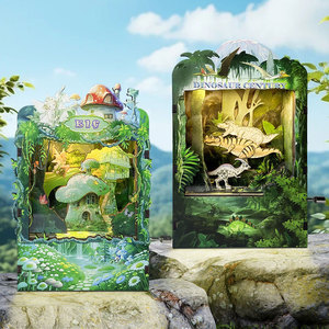 Carillon in Legno 3D Fatto a Mano, Luce Notturna Creativa a Manovella per Decorazione Camera da Letto, Scatola Portagioie <span class=keywords><strong>Ballerina</strong></span> Fai-da-Te - Product Image 3