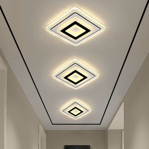 Zeal chiếu sáng thay đổi độ sáng hành lang hành lang đèn Acrylic vuông tuôn ra núi hiện đại dẫn đèn trần - Product Image 4
