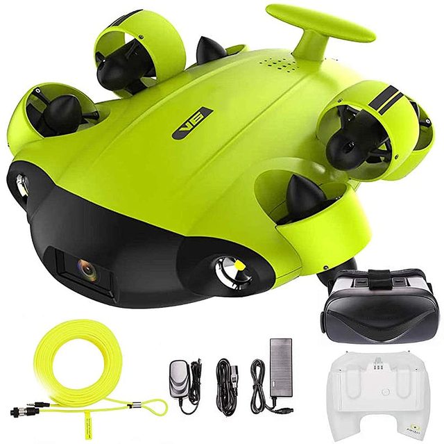 FIFISH V6 Underwater Drone 4K UHD Camera OMNI-directional Compact ROV