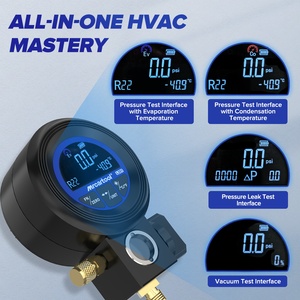 Kit de Manómetro Digital para HVAC MRCARTOOL L201 R134a, Probador de Presión de Vacío, Detector de Fugas de Refrigerante para Automóviles - Product Image 2