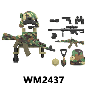 WM6168 Bloques de Construcción de Fuerzas Especiales: Ingeniero, Francotirador, Comando, Comandante, Explorador, Niño Salvaje, KSK, Alfa, SSO, Delta, Navy Seals WM6147 - Product Image 3