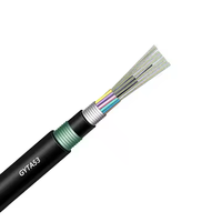 Anti-UV PE Jacket GYTA Underground Fiber Optic Cable Good Performance FTTH Long Distance Communication Single Mode Cable
