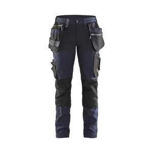 BLAKLADER - 711513438699D24 Women's craftsman <b>trousers</b> <b>stretch</b> Dark navy/<b>Black</b> - EAN 7330509800775 <b>WORK</b> <b>TROUSERS</b> - Product Image 1
