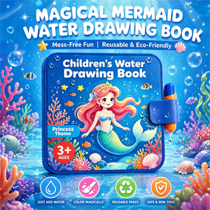 Libro de Pintura de Agua EVA, Sirena Oceánica, Reutilizable, Sin Tinta, Juguete de Dibujo para Niñas Pequeñas, Venta al Por Mayor, Personalizado - Product Image 3