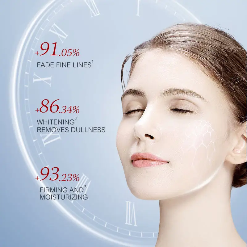 Ampola de toner facial de marca própria para cuidados com a pele, produto de reparo nutritivo e reafirmante avançado, novo produto lançado