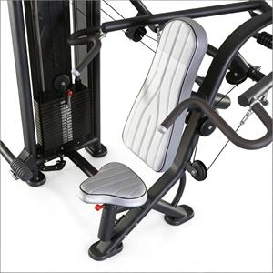 Máquina de Press de Hombros con Carga de Placas para Gimnasio Comercial, Altura Ajustable, Construcción de Acero, Entrenamiento de <span class=keywords><strong>Brazos</strong></span>, Espalda y Pecho - Product Image 4