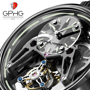 Montres-bracelets mécaniques de luxe pour hommes Ideal Knight 6806 Odm Hollow Skeleton, haute qualité, mode sportive, tourbillon lumineux - Product Image 5