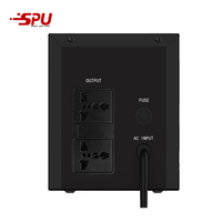 Fuente de Alimentación Ininterrumpida (UPS) Monofásica de Alta Calidad, 220V, 1000VA, con Pantalla LCD Digital para Computadora