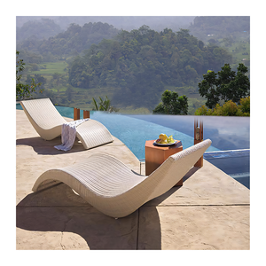 <span class=keywords><strong>Tumbona</strong></span> de piscina en forma de S de ratán sintético PE, ergonómica, para patio, venta al por mayor, personalizable B2B - Product Image 4