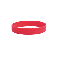 Bracelet en silicone personnalisé avec logo, porte-clés, couleur et taille sur mesure