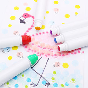 Marqueur de <span class=keywords><strong>bingo</strong></span> souple rechargeable personnalisable, pointe en tissu 15 mm, 40 ml, stylo marqueur graffiti à pression, OEM, en promotion - Product Image 5