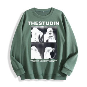 Thestudin <strong>London</strong> Graphic Crewneck <strong>Sweatshirt</strong>, US Warehouse, 6 Colors - Product Image 5
