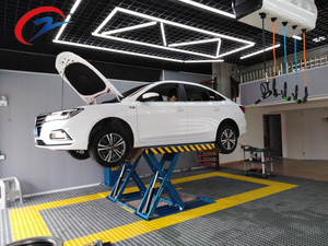 1.8m réparation de voiture lavage ascenseur <span class=keywords><strong>Machine</strong></span> Portable hydraulique Garage mi-hauteur ciseaux voiture ascenseur dans le sol véhicule ascenseur - Product Image 4