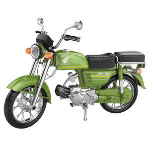 Trượt âm thanh và hiệu ứng ánh sáng cậu bé Đồ chơi xe hơi trang trí mô phỏng JH-70 xe máy Retro Mô Hình HợP Kim 1:12 - Product Image 1