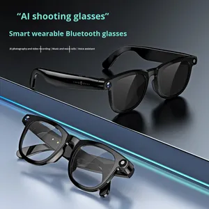 Nouvelles Lunettes Intelligentes IA 2026 <span class=keywords><strong>avec</strong></span> Caméra HD 8MP Anti-tremblement, Enregistrement Vidéo 1080P, Traduction <span class=keywords><strong>Texte</strong></span> en Temps Réel, Lunettes Audio CY01-C - Product Image 3