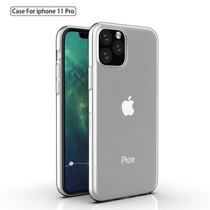 caso claro caso de TPU suave ultra delgada transparente parachoques <span class=keywords><strong>del</strong></span> teléfono celular caso para iPhone 11pro - Product Image 1
