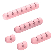 Support de pinces de câble d'écouteur de bureau organisateur de câble de bureau plateau organisateur de câble de téléphone en Silicone gestion