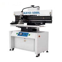 1.2M SMT semi-automatique SMD pâte à souder pochoir imprimante LED ligne de production PCB pochoir imprimante
