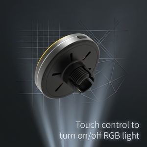 <span class=keywords><strong>Chargeur</strong></span> de voiture sans fil universel 15W à charge rapide avec lumière RGB, support magnétique puissant, installation sur grille d'aération, lots en gros - Product Image 5
