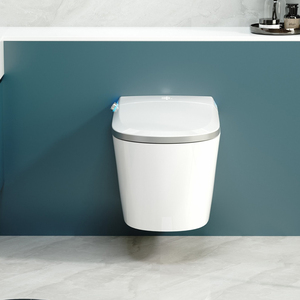 Inodoro Inteligente Suspendido en la Pared, con Control Remoto, Asiento Automático, Sanitario Moderno para Baño, Modelo HD-T921, Superventas - Product Image 4