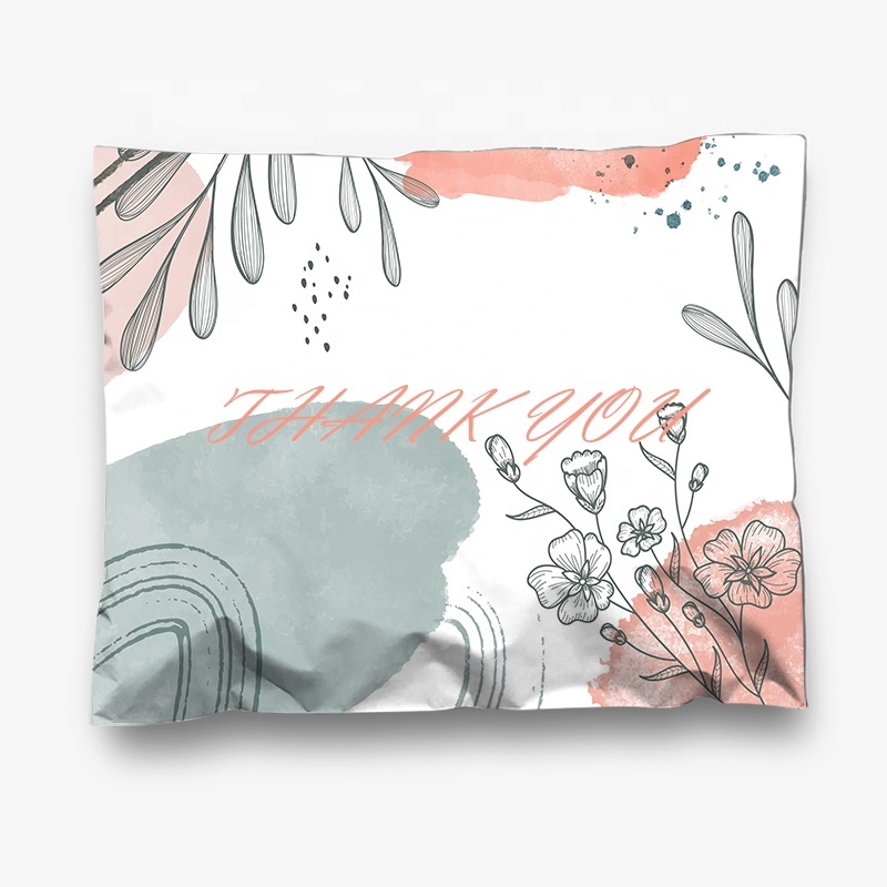 Custom Design Eco Friendly Mailer Shipping Envelopes Packaging Postage Post Bags  Nude 10x13 Poly Mailers for Clothing